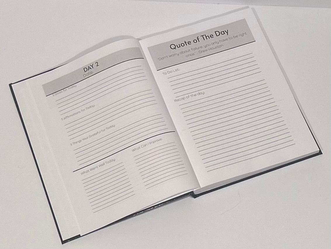 Day-to-Day Journal for Entrepreneurs (Hard Cover)